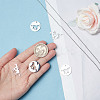 DIY 304 Stainless Steel Horse Pendant Necklace Making Kit DIY-DR0001-44-4
