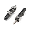 Natural Obsidian Big Pointed Pendants G-A172-16E-2