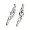 Tarnish Resistant 304 Stainless Steel Lobster Claw Clasps X-STAS-P146-A10-2.0mm-1