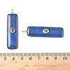 Dyed Natural Lapis Lazuli Pendants G-H318-03G-04-3