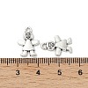 Tibetan Style Alloy Pendants TIBE-S324-12AS-3