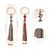 8Pcs 2 Color Wooden Napkin Rings AJEW-CF0001-08-3