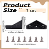 Triangle Iron Corner Protectors FIND-WH0111-721-2