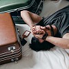 CutHollow 4Pcs PU Leather Luggage Tag OFST-CL0001-01A-02-7