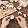 Porcelain Door Drawer Pull Handles PORC-WH0015-09AB-3