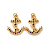 304 Stainless Steel Rhinestone Pendants STAS-U061-13G-02-1