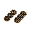 Tibetan Style Alloy Spacer Bars K08SM071-1