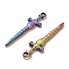 304 Stainless Steel Pendants STAS-B054-06RC-2