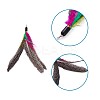 Mega Pet Cat Teaser Replacement Feather with Bell AJEW-MP0001-22-2