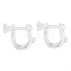 Resin Clip-on Earring Findings LS-X1-FIND-H046-04-1