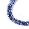 Natural Sodalite Beads Strands G-G139-A07-02-4