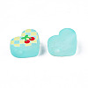 Transparent Printed Acrylic Beads MACR-S373-124-H03-4