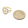 201 Stainless Steel Cuff Rings for Women RJEW-S395-03G-1-5