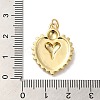 Rack Plating Brass Cubic Zirconia Pendants KK-Q795-23G-3