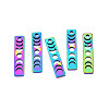 20Pcs Rack Plating 304 Stainless Steel Pendants FIND-SZ0006-03M-1