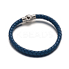 Leather Cord Braided Bracelet Making BJEW-E273-03-2