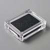 Transparent Plastic Jewelry Display Stands ODIS-WH0029-37-2