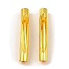 Brass Tube Beads KK-D040-02G-1