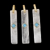 Natural Quartz Crystal Pendants GG-CBA51ED-01G-06-1