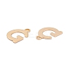 201 Stainless Steel Charms LS-STAS-C021-06G-G-2