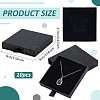 Cardboard Jewelry Set Storage Drawer Boxes CON-WH0112-008-2