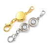 4 Sets 2 Colors Alloy Magnetic Clasps FIND-YWC0003-02-2