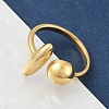 304 Stainless Steel Open Cuff Rings LS-RJEW-S627-01B-G-2