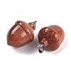 Synthetic Goldstone Pendants G-Q172-08P-03-2
