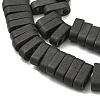 Electroplated Non-magnetic Synthetic Hematite Beads Strands G-C106-B01-14A-3