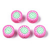 Handmade Polymer Clay Beads CLAY-N008-037G-1