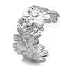 304 Stainless Steel Cuff Bangles for Women BJEW-B108-08P-4