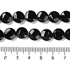 Natural Black Agate Beads Strands G-K357-B01-01-5