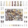 Brass Snap on Bails Set KK-SC0002-58-1
