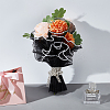 Polyester Flower Bouquet Wrapping Mesh Paper ORIB-WH0007-02B-01-5