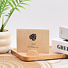 24Pcs Pine Wood Name Card Holder DJEW-SP0001-21A-02-5