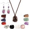 20Pcs 10 Colors Nuggets Natural Gemstone No Hole/Undrilled Beads G-SZ0001-77-1