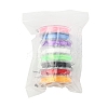 8 Rolls 8 Colors Strong Stretchy Beading Elastic Thread EW-FS0001-02-6