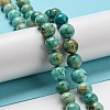 Natural Peruvian Turquoise(Jasper) Beads Strands G-A219-A05-03-4