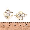 Alloy and Rhinestone Pendants PALLOY-T092-16G-3