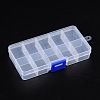 10 Compartment Organiser Storage Plastic Box LS-C006Y-2