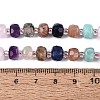 Natural Sodalite & Rhodonite & Prehnite & Amethyst & Rose Quartz & Flower Amazonite & Sunstone Beads Strands G-Q614-03A-01-5