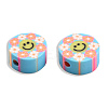 Handmade Polymer Clay Beads CLAY-T019-14E-3