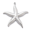 Anti-Tarnish 304 Stainless Steel Pendants STAS-R130-67P-1
