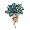 Flower Enamel Pins JEWB-D304-02G-B-1