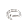 Brass Locking Jump Rings KK-S369-01P-04-1