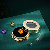 Alloy Loose Diamond Boxes CON-WH0104-11C-G-5