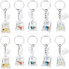 DIY 3D Goldfish Bag Keychain Making Kits DIY-NB0007-43-1