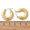 304 Stainless Steel Hoop Earrings for Women EJEW-L296-041G-5