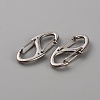 Zinc Alloy Double Snap Hook Spring Keychain Clasps FIND-WH0155-013P-2