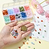 590Pcs 10 Colors Transparent Acrylic Beads OACR-YW0001-91-5
